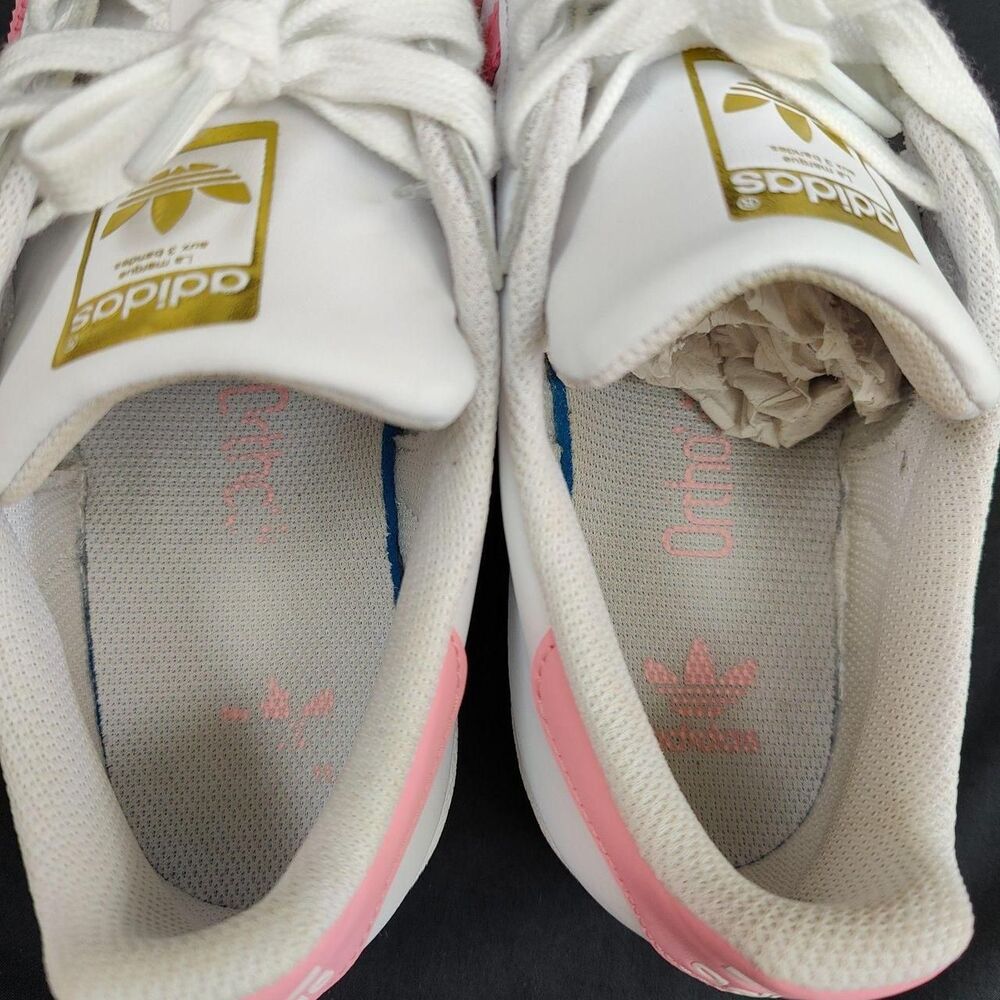 ♡ Adidas ♡ Superstar Sneakers in Pink and White - Picture 8 of 8